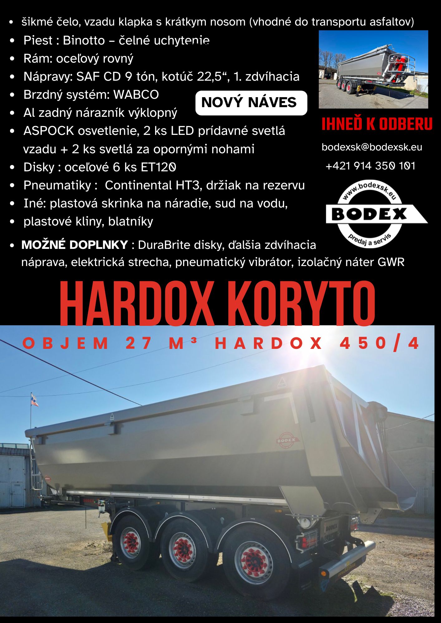 BODEX 27m3